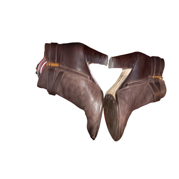 Louise et Cie Ankle boots Brown Leather size 9 - Picture 6 of 7